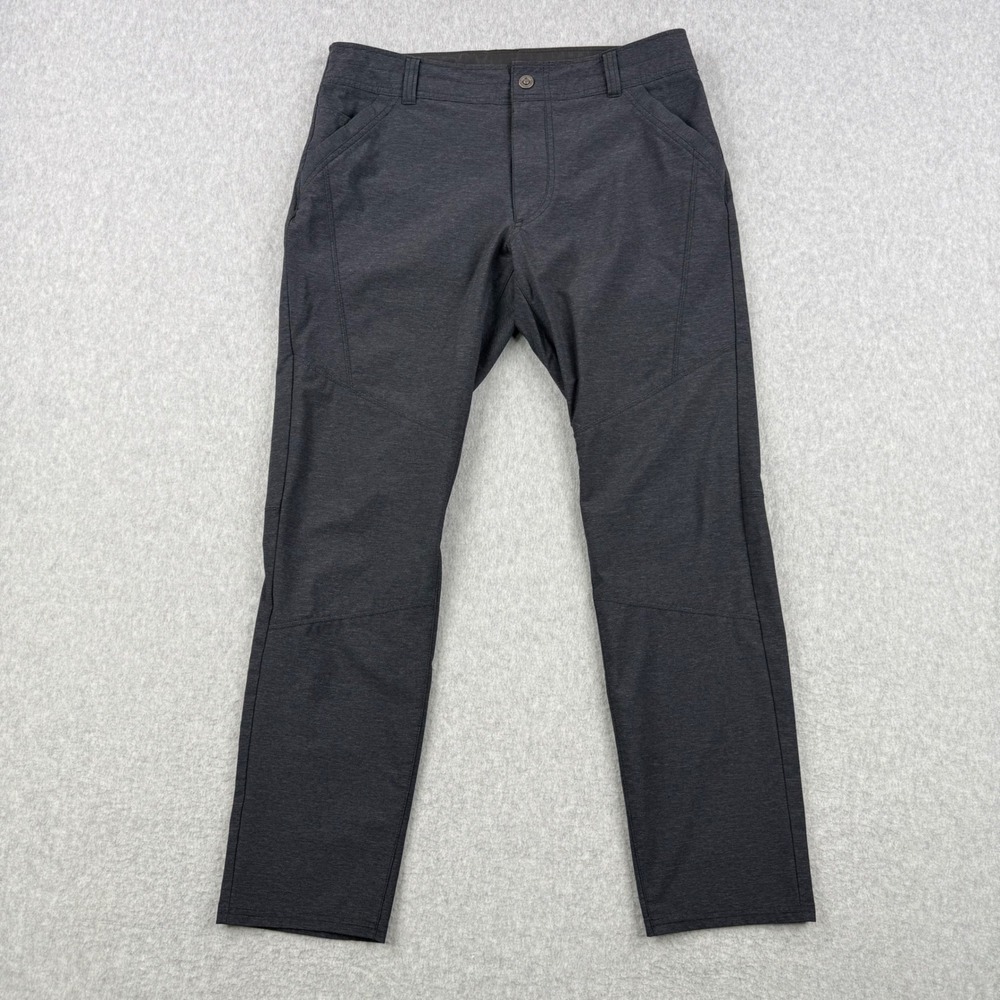 KUHL Pants Mens 34x32 Gray Deceptr Tuff Lite Technical Lightweight Hiking Cargo